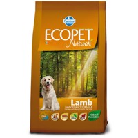 Ecopet Natural dog Lamb Medium 12 kg + 2 kg ZDARMA
