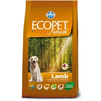 Ecopet Natural dog Lamb Mini 12 kg + 2 kg ZDARMA