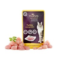 Nuevo Cat Sensitive Turkey Monoprotein 16 x 85 g...