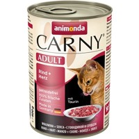 Animonda Carny Cat Adult hovädzie &amp; srdiečka 400 g