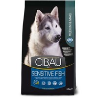 Cibau Dog Adult Sensitive Fish Medium &amp; Maxi 2x12 kg + DOPRAVA ZDARMA