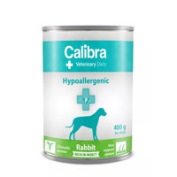 Calibra VD Dog Hypoallergenic Rabit & Insect konzerva 6x400g